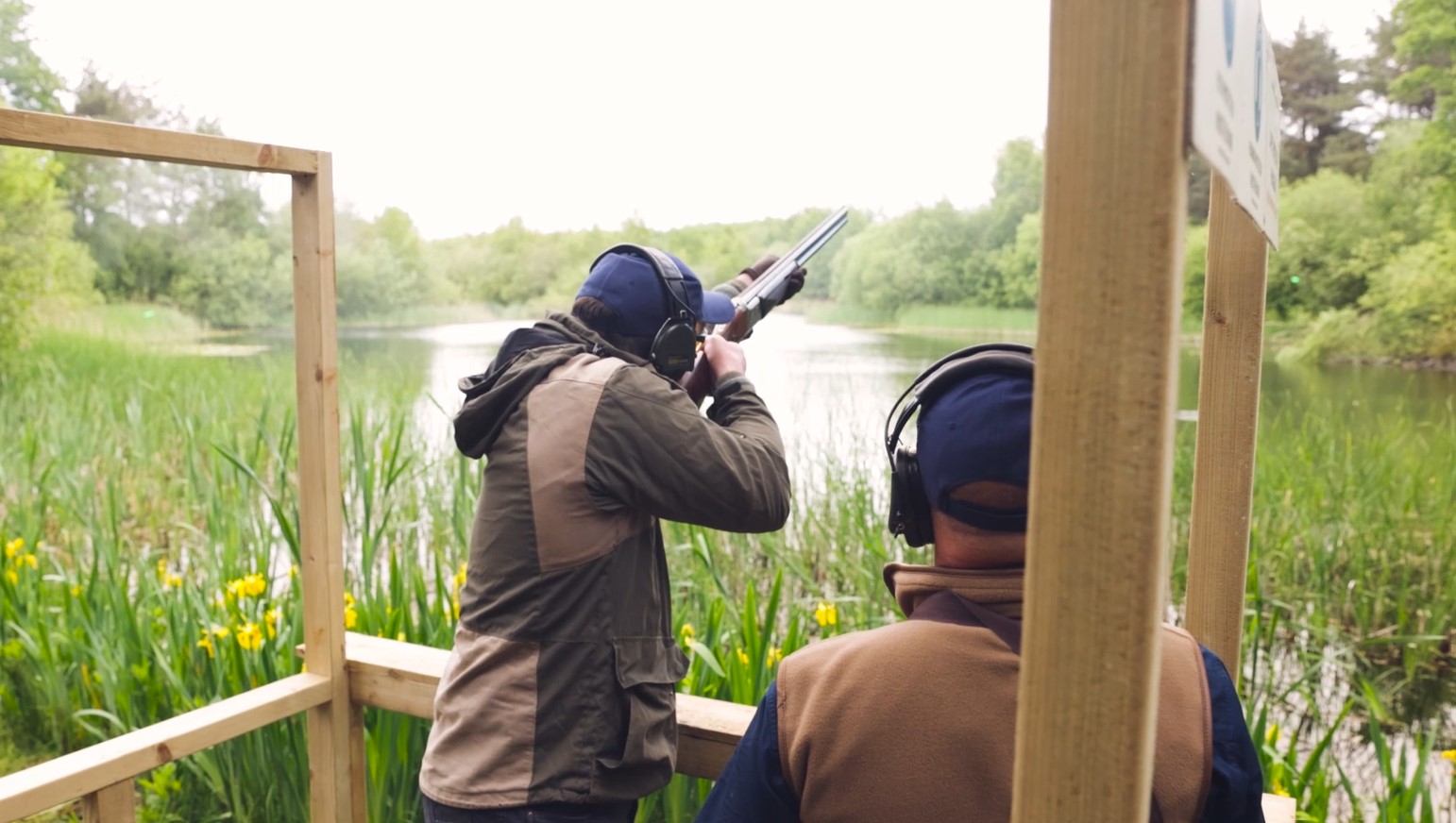 Man shooting